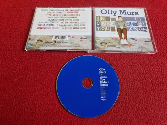 OLLY MURS IN CASE YOU DIDN'T KNOW CD