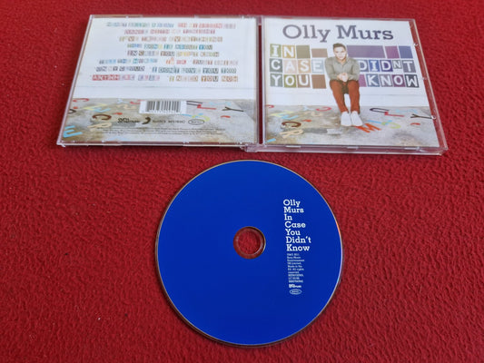 OLLY MURS IN CASE YOU DIDN'T KNOW CD