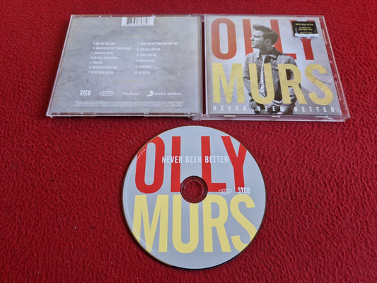 OLLY MURS NEVER BEEN BETTER CD