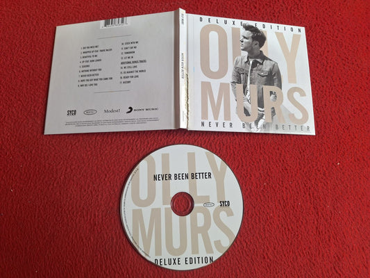 OLLY MURS NEVER BEEN BETTER DELUXE EDITION CD