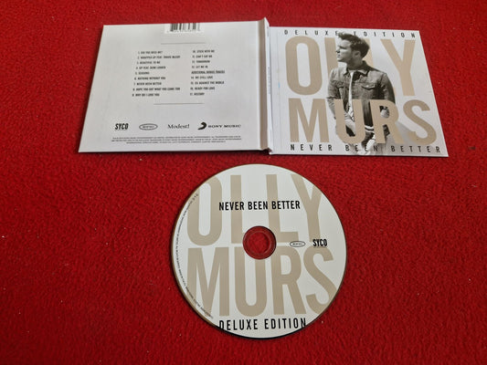 OLLY MURS NEVER BEEN BETTER DELUXE EDITION CD