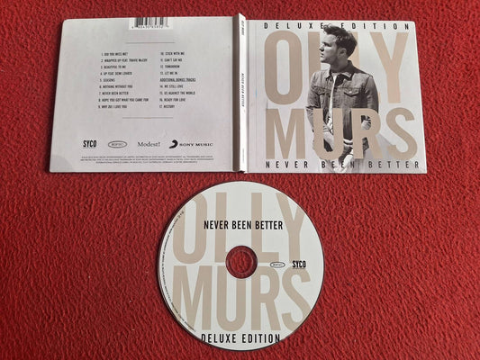 OLLY MURS NEVER BEEN BETTER DELUXE EDITION CD