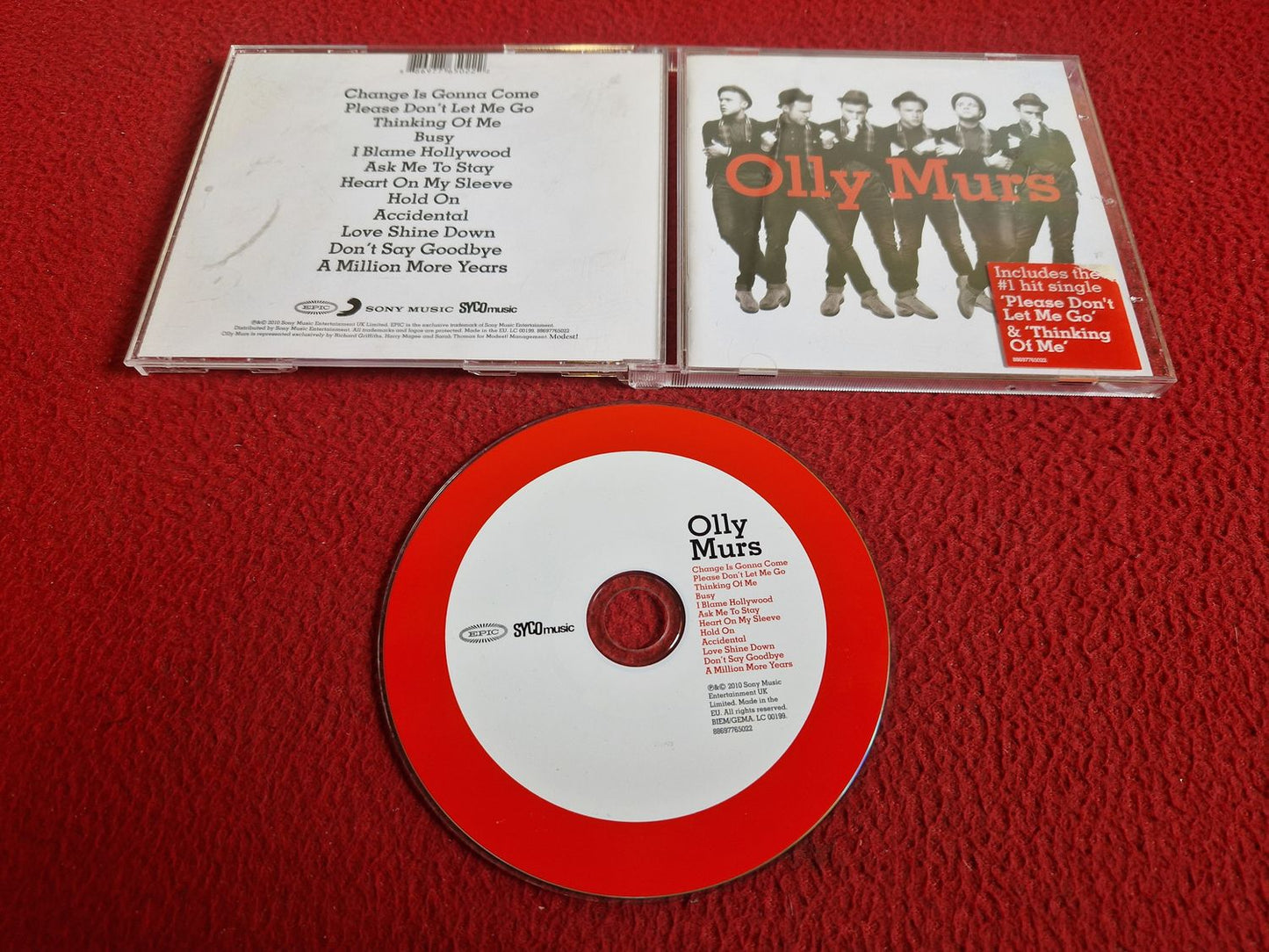 OLLY MURS - OLLY MURS CD