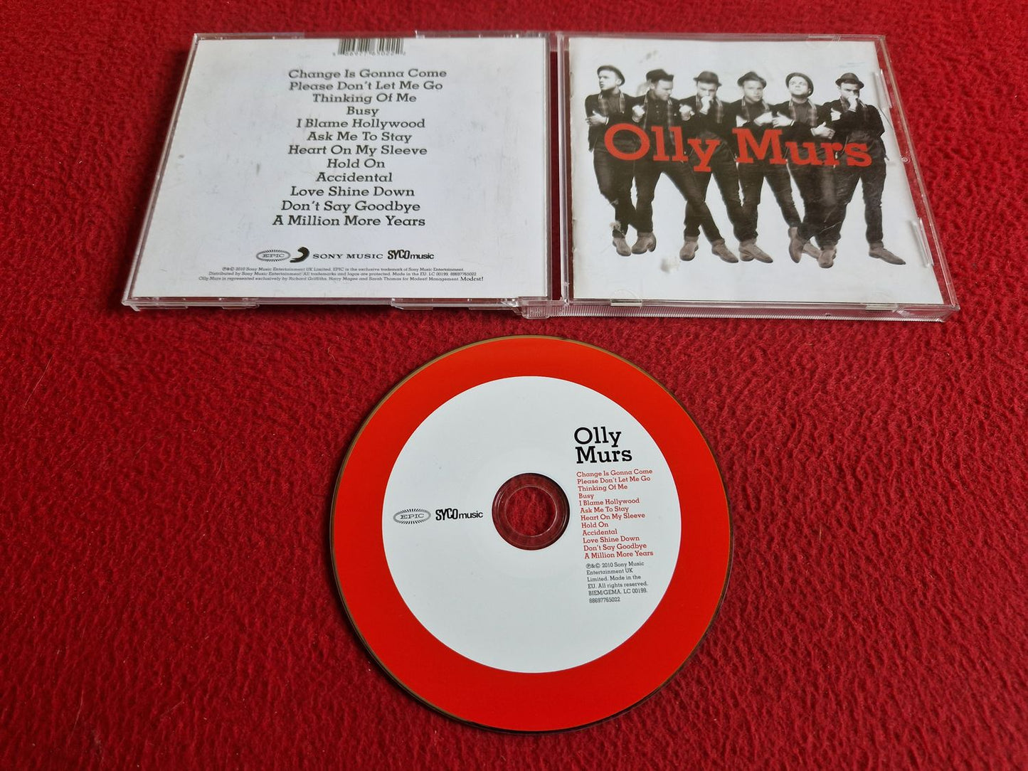 OLLY MURS - OLLY MURS CD