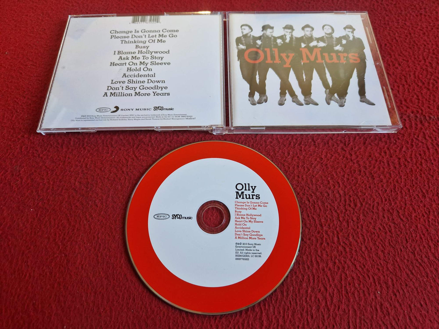 OLLY MURS - OLLY MURS CD