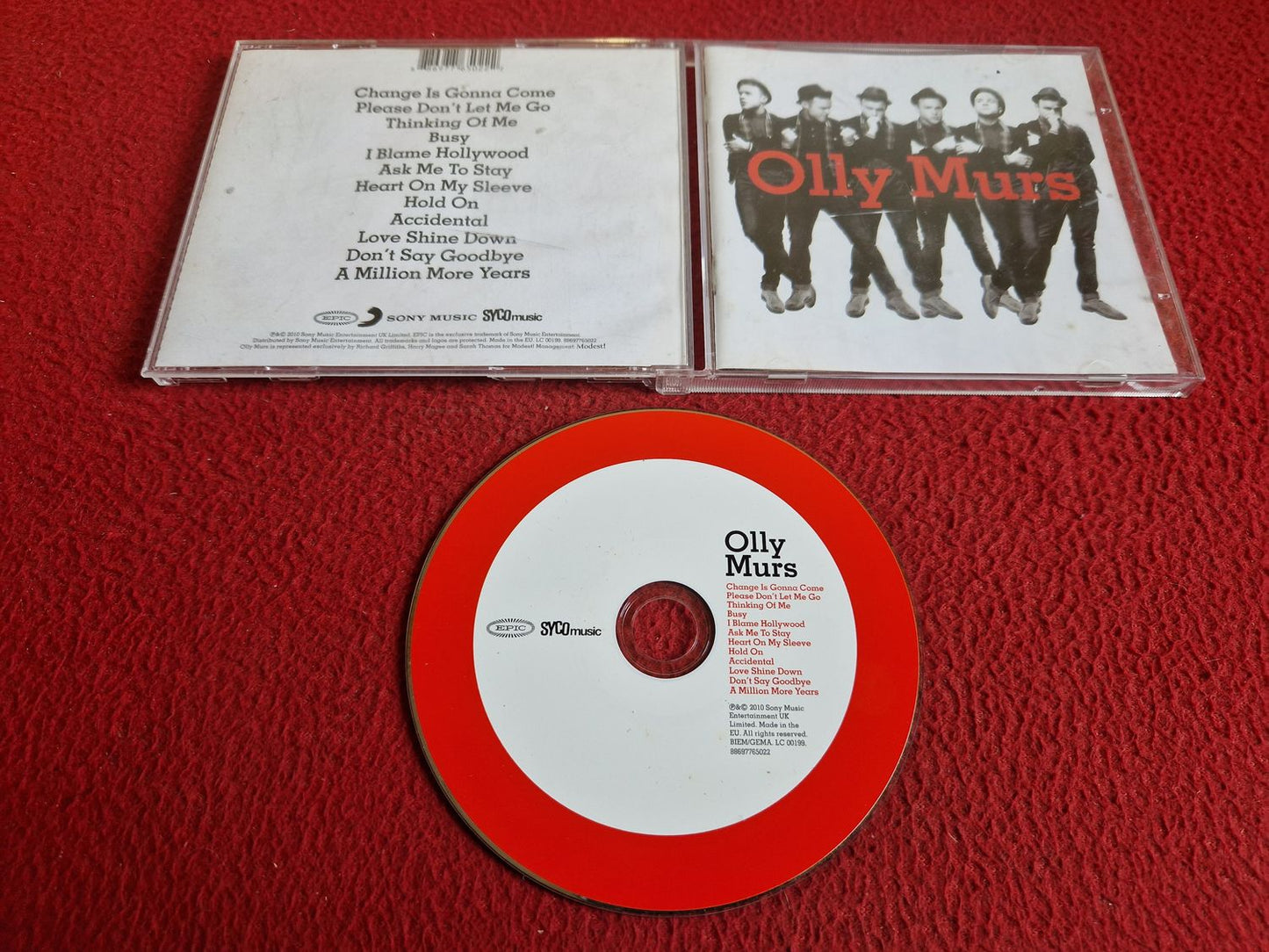 OLLY MURS - OLLY MURS CD