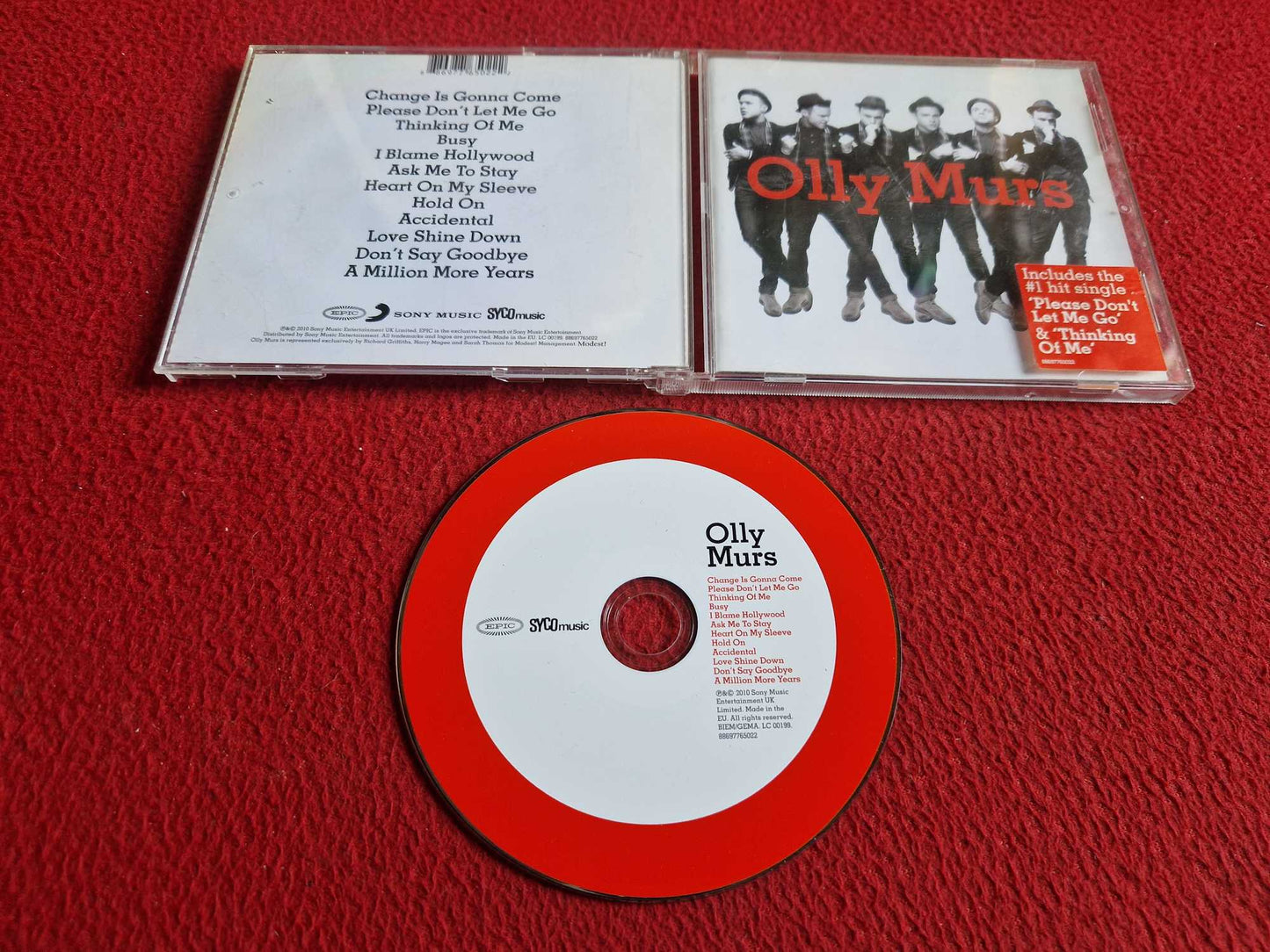 OLLY MURS - OLLY MURS CD