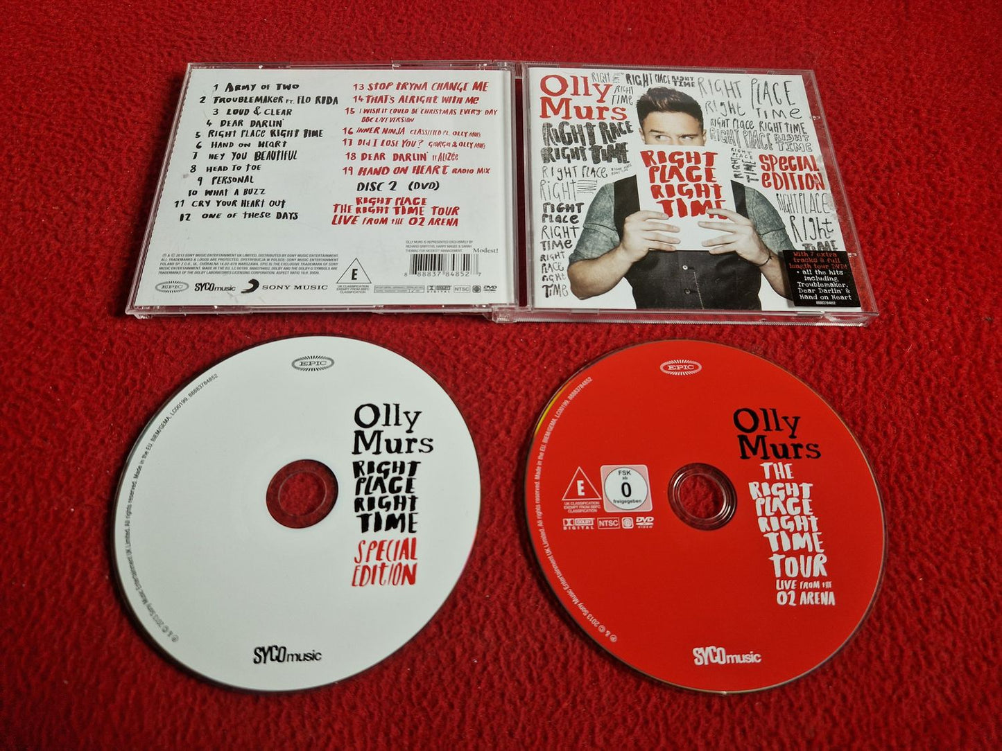 OLLY MURS RIGHT PLACE RIGHT TIME CD