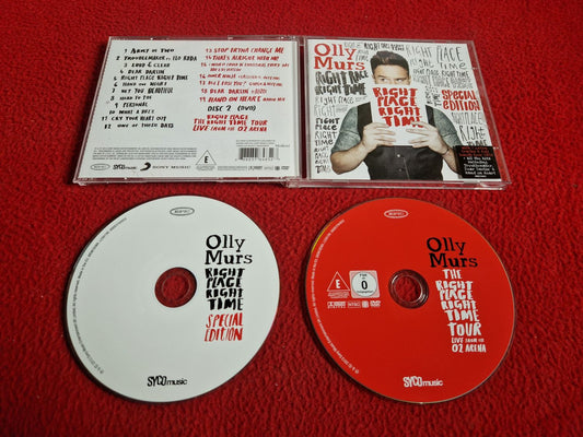 OLLY MURS RIGHT PLACE RIGHT TIME CD