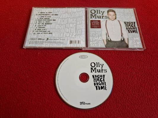 OLLY MURS RIGHT PLACE RIGHT TIME CD