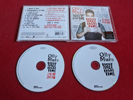 OLLY MURS RIGHT PLACE RIGHT TIME CD