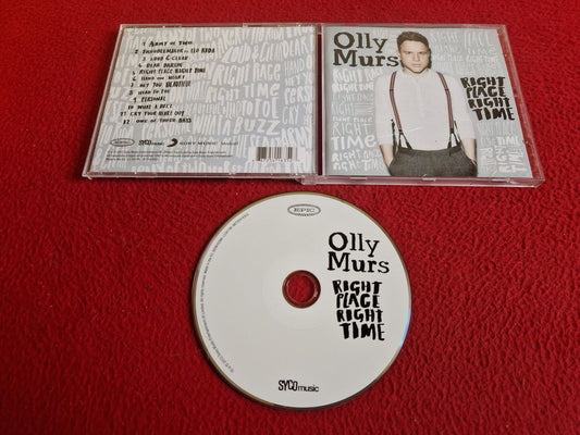 OLLY MURS RIGHT PLACE RIGHT TIME CD