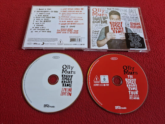 OLLY MURS RIGHT PLACE RIGHT TIME SPECIAL EDITION CD
