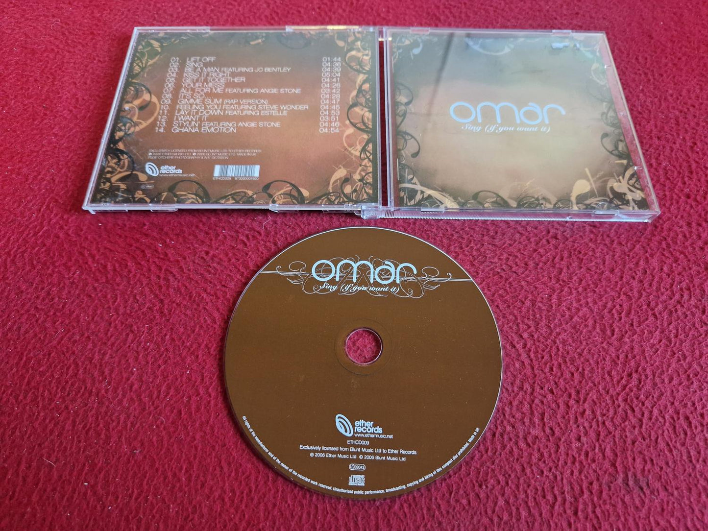 OMAR SING (IF YOU WANT IT) CD