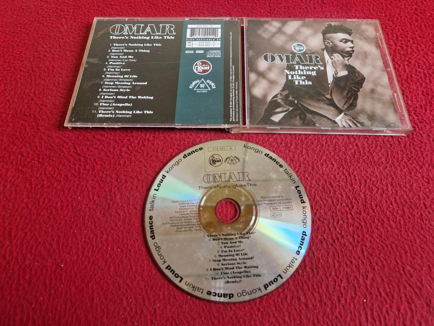 OMAR THERE'S NOTHING LIKE THIS CD