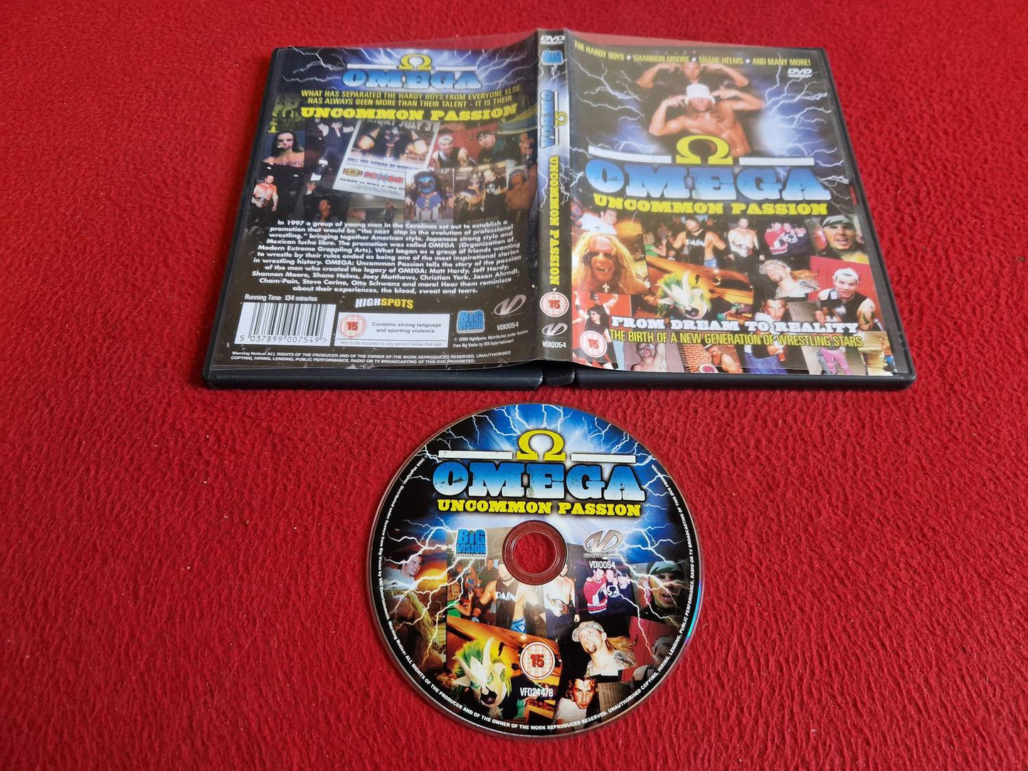 OMEGA UNCOMMON PASSION DVD