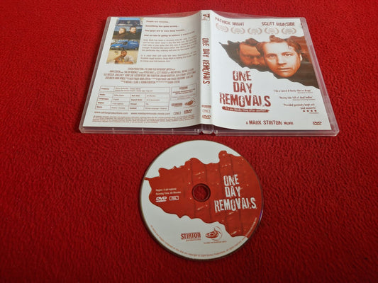 ONE DAY REMOVALS  DVD