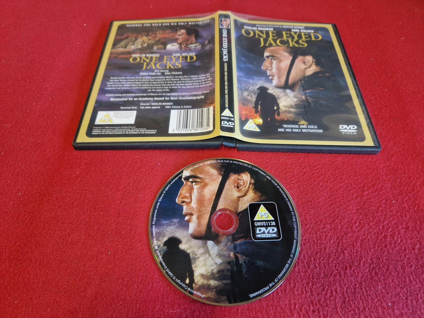 ONE EYED JACKS [ MARLON BRANDO ] till DVD