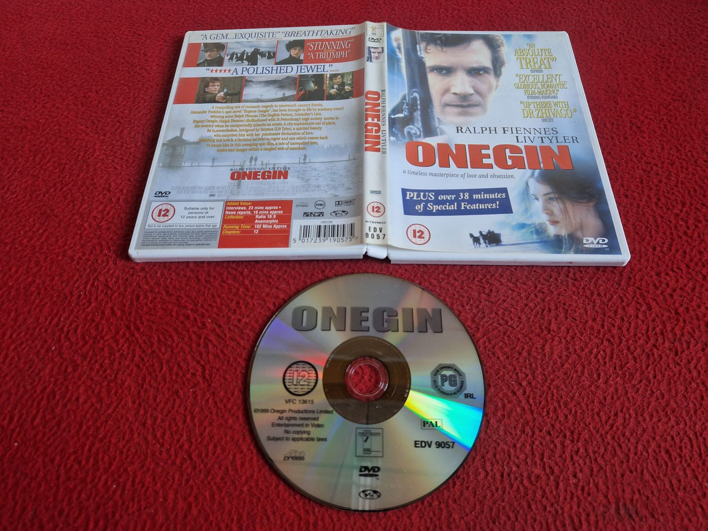 ONEGIN DVD