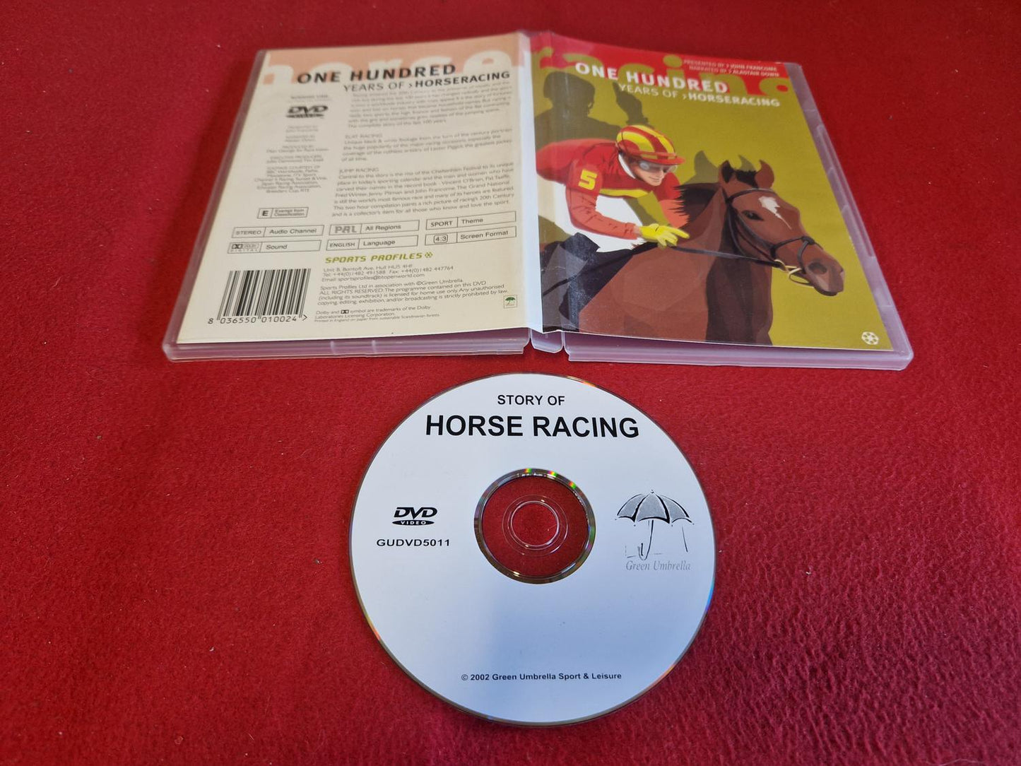 ONE HUNDRED YEARS OF HORSERACING till DVD