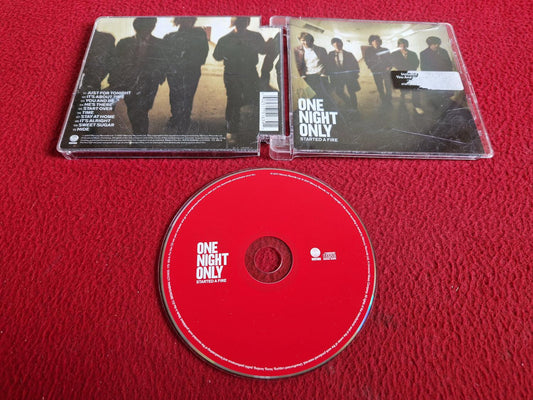 ONE NIGHT ONLY STARTED A FIRE CD