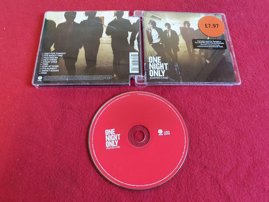 ONE NIGHT ONLY STARTED A FIRE till CD