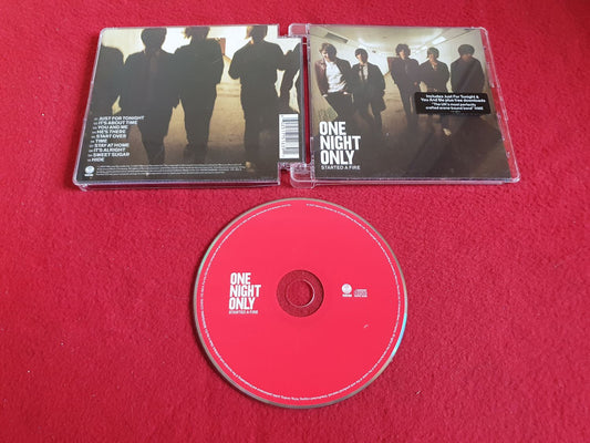 ONE NIGHT ONLY STARTED A FIRE till CD