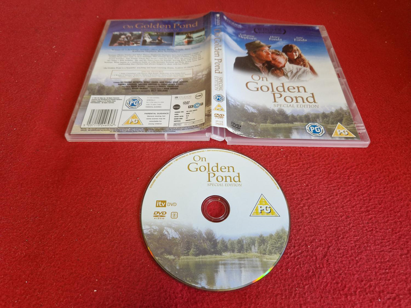 ON GOLDEN POND SPECIAL EDITION till DVD