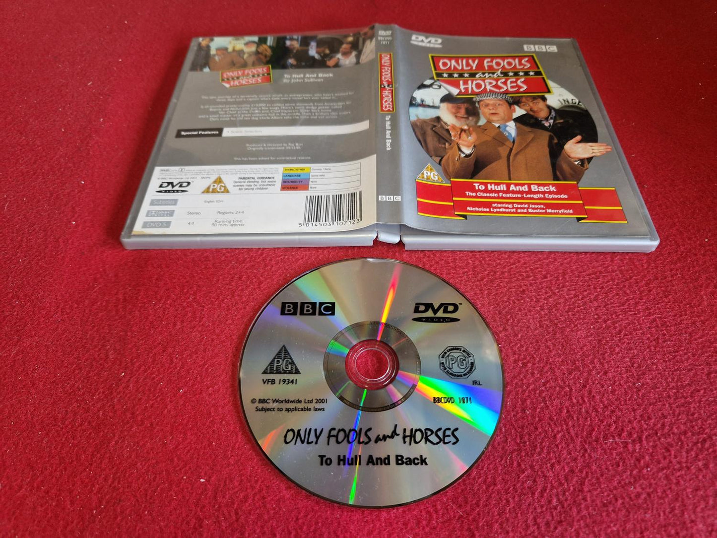 ONLY FOOLS AND HORSES TO HULL AND BACK till DVD