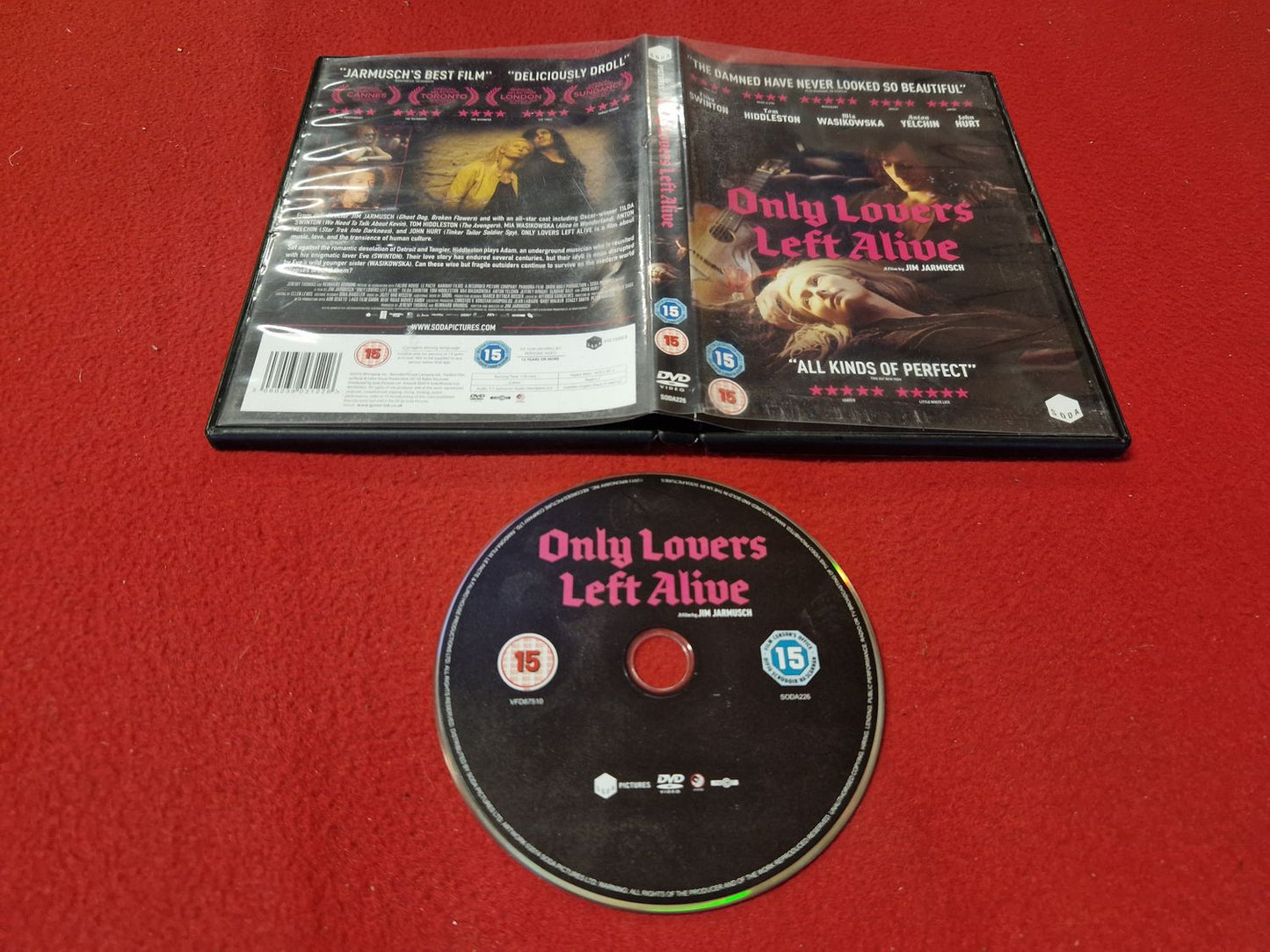 ONLY LOVERS LEFT ALIVE till DVD