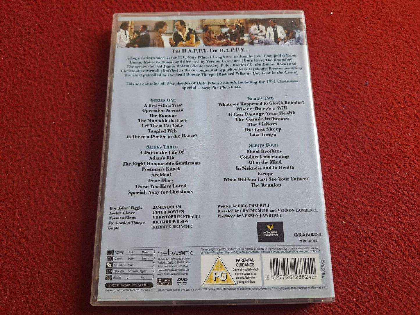 ONLY WHEN I LAUGH THE COMPLETE SERIES BOX DVD