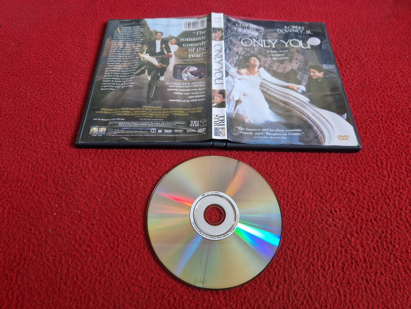 ONLY YOU [ REGION 1 / NTSC ] DVD