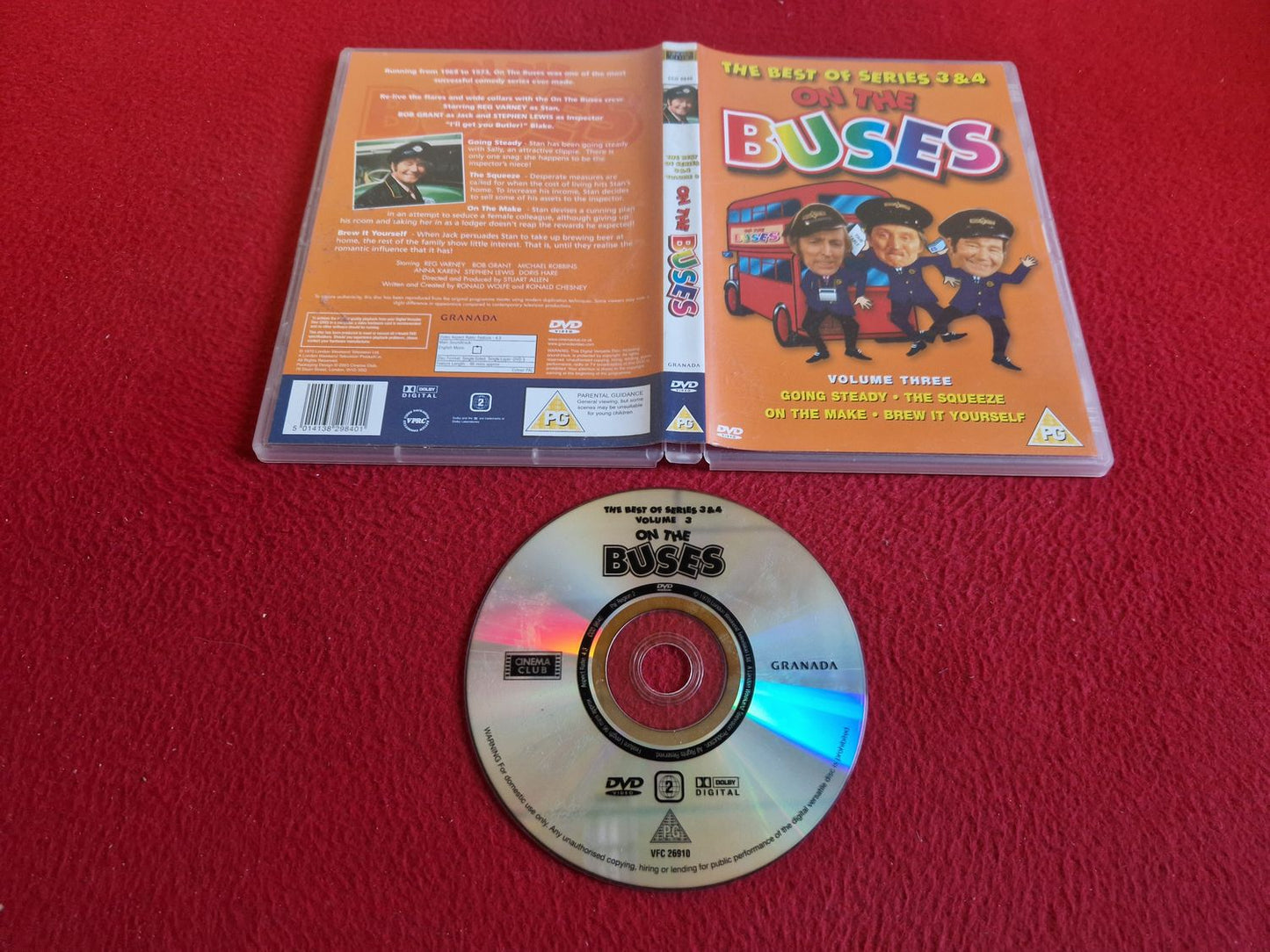 ON THE BUSES DVD