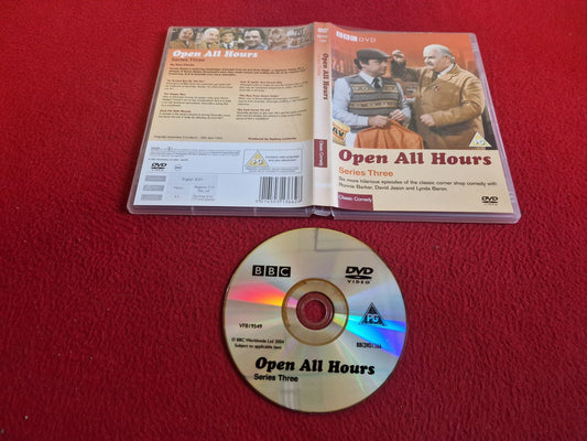 OPEN ALL HOURS  SERIES THREE DVD