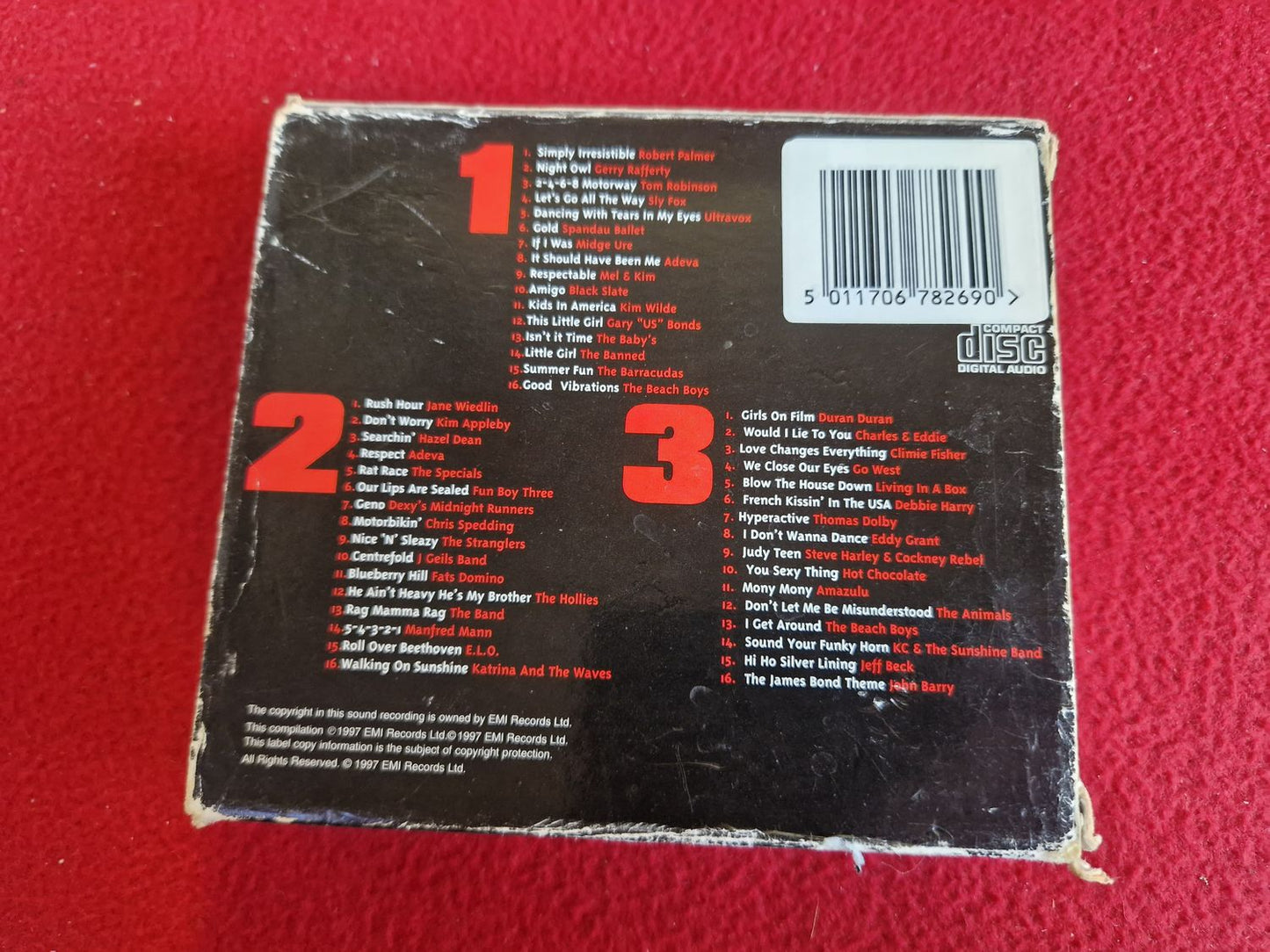 OPEN ROAD 2 - ROBERT PALMER /GERRY RAFFERTY / ULTRAVOX mfl CD BOX