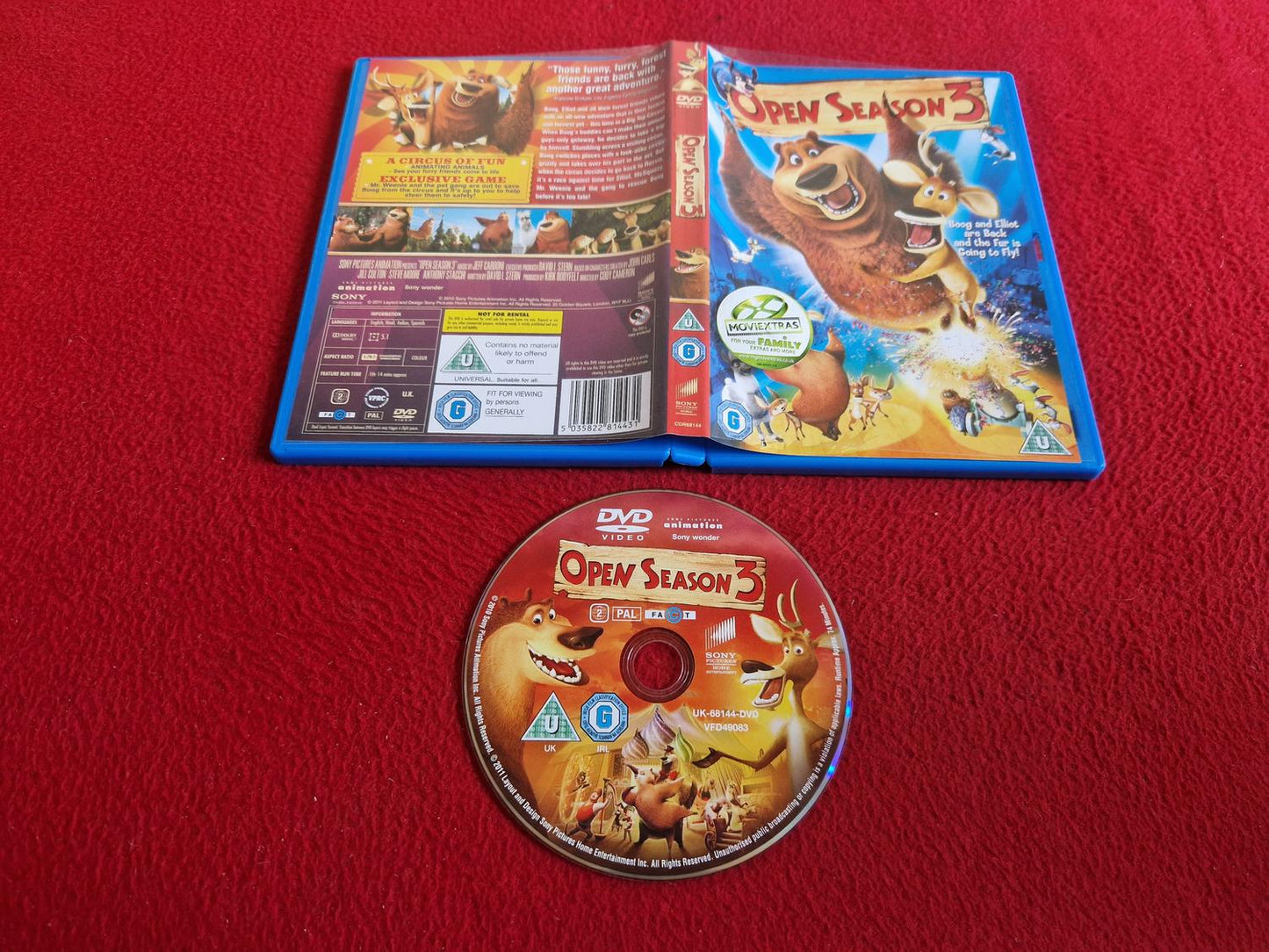 OPEN SEASON 3 DVD