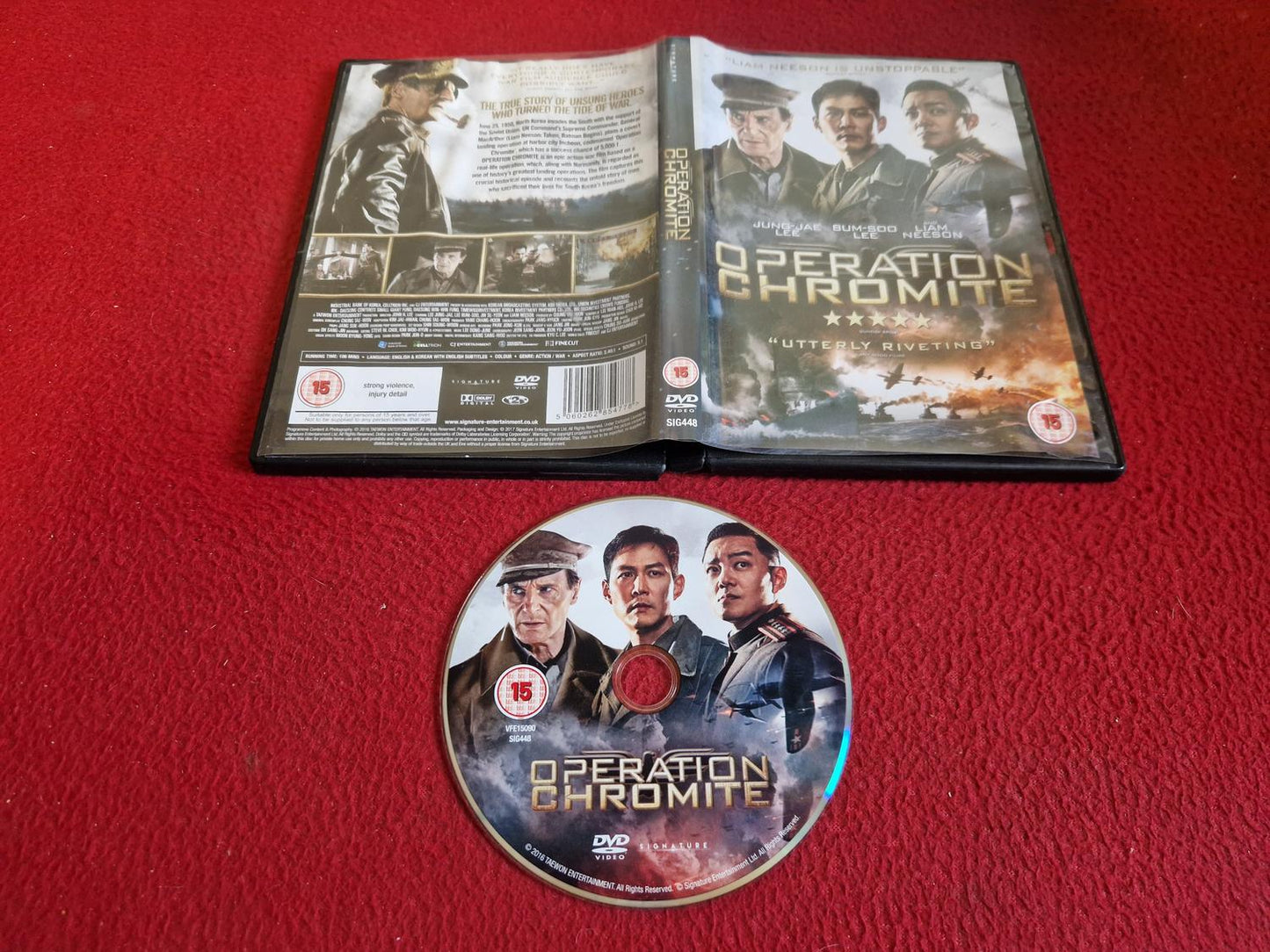 OPERATION CHROMITE [ KOREANSKT & ENGELSKT TAL / ENGELSK TEXT ] DVD