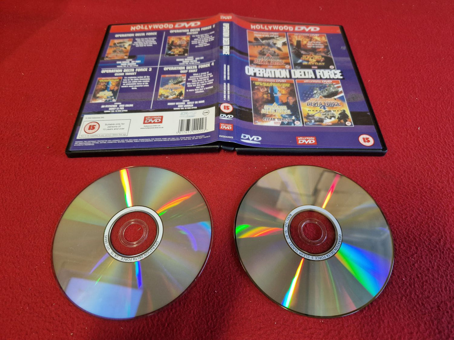 OPERATION DELTA FORCE 1 - 4 till DVD