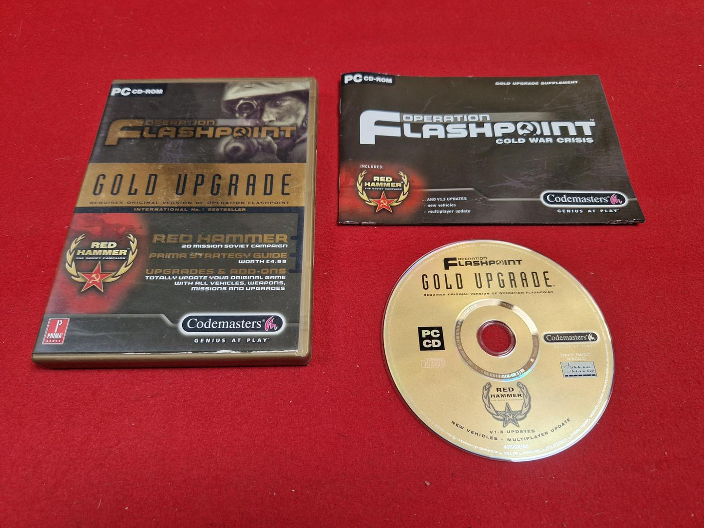 OPERATION FLASHPOINT GOLD UPGRADE - EXPANSIONS till PC