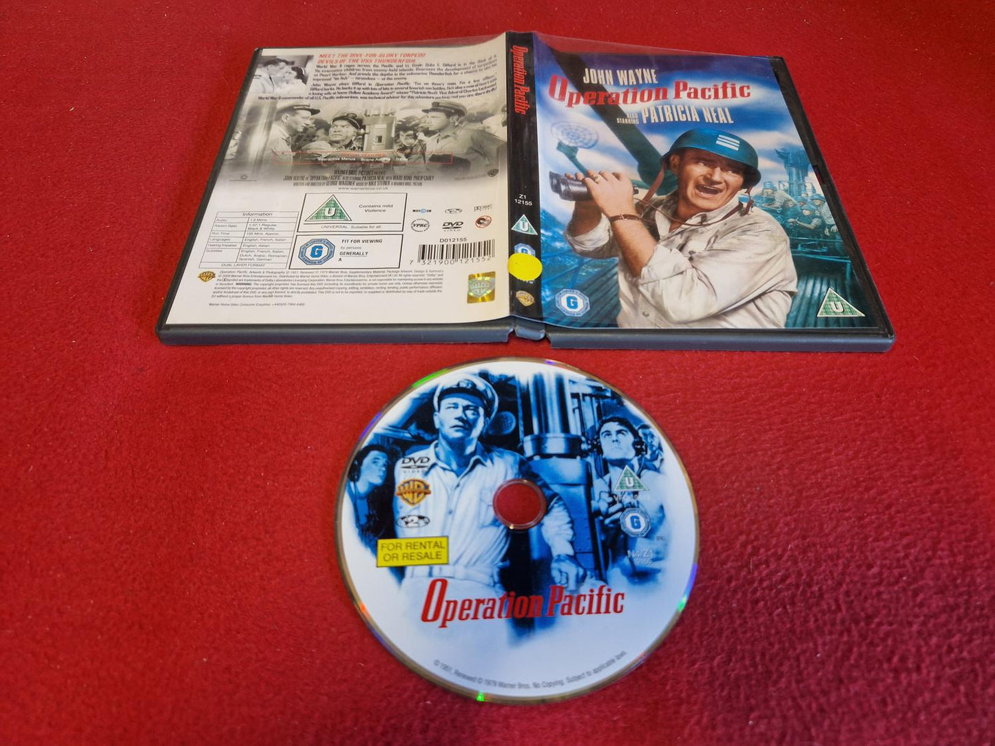 OPERATION PACIFIC till DVD