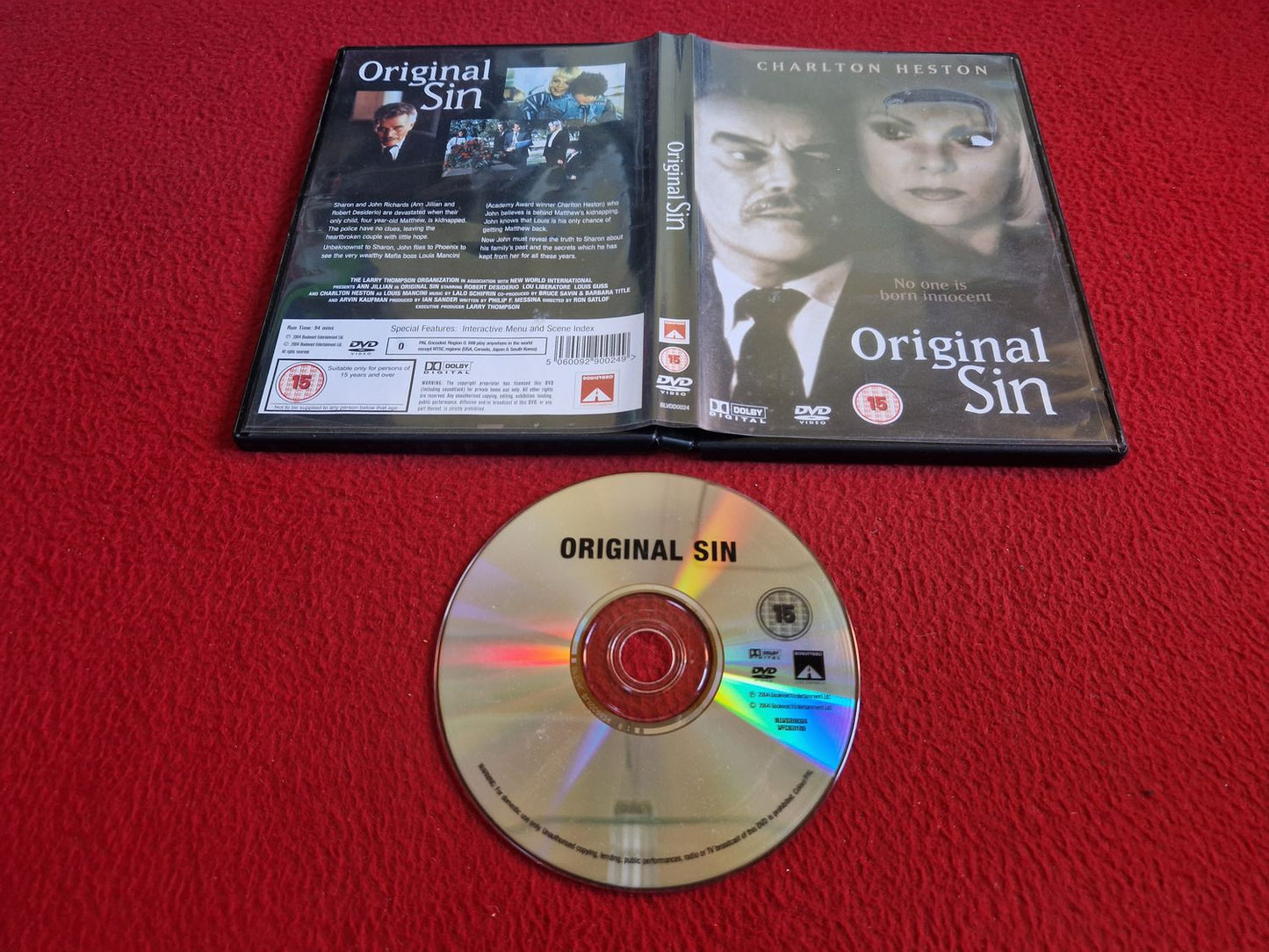 ORIGINAL SIN DVD