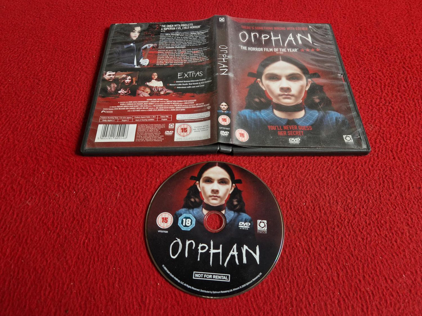 ORPHAN DVD