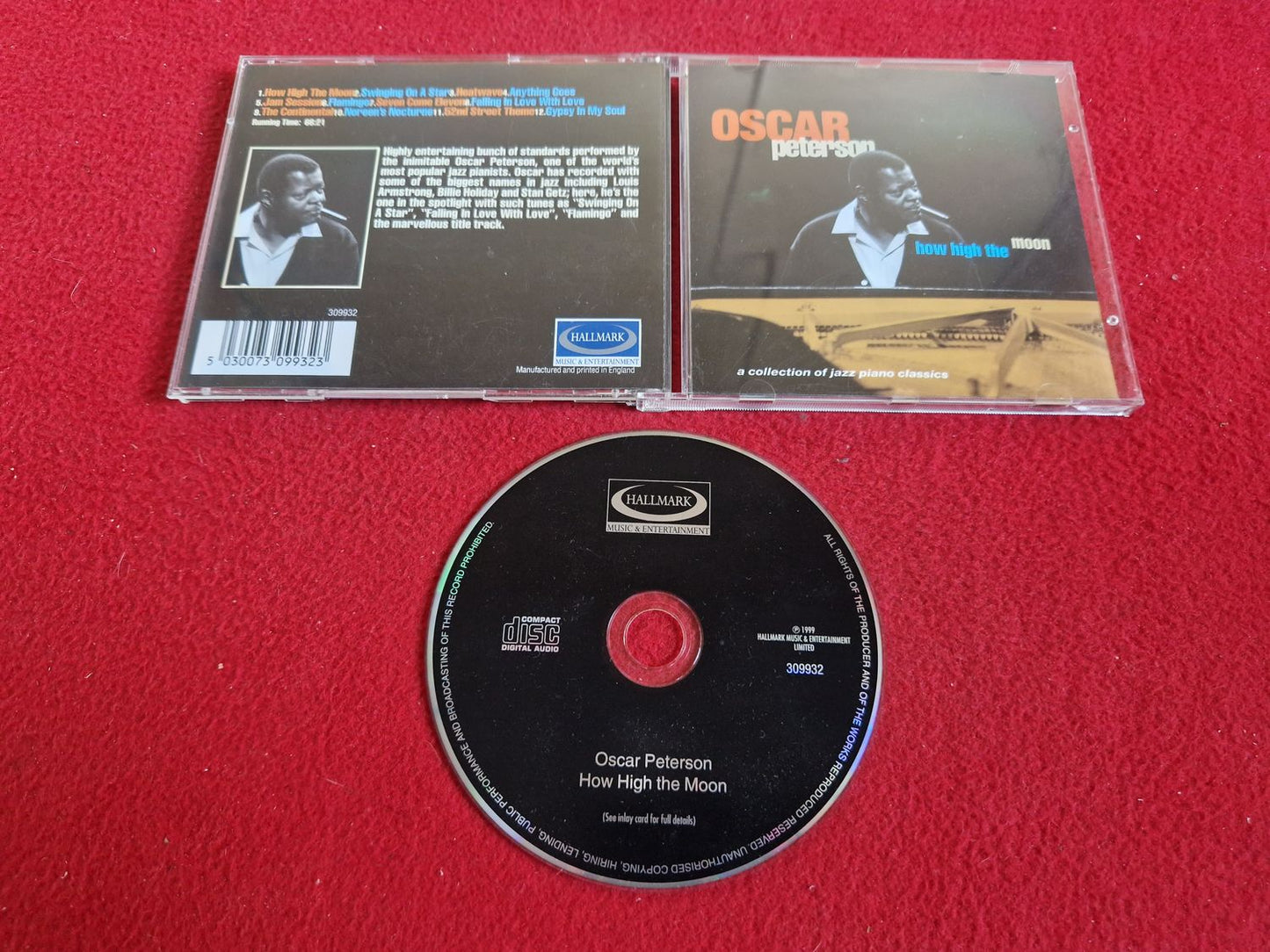 OSCAR PETERSON HOW HIGH THE MOON CD