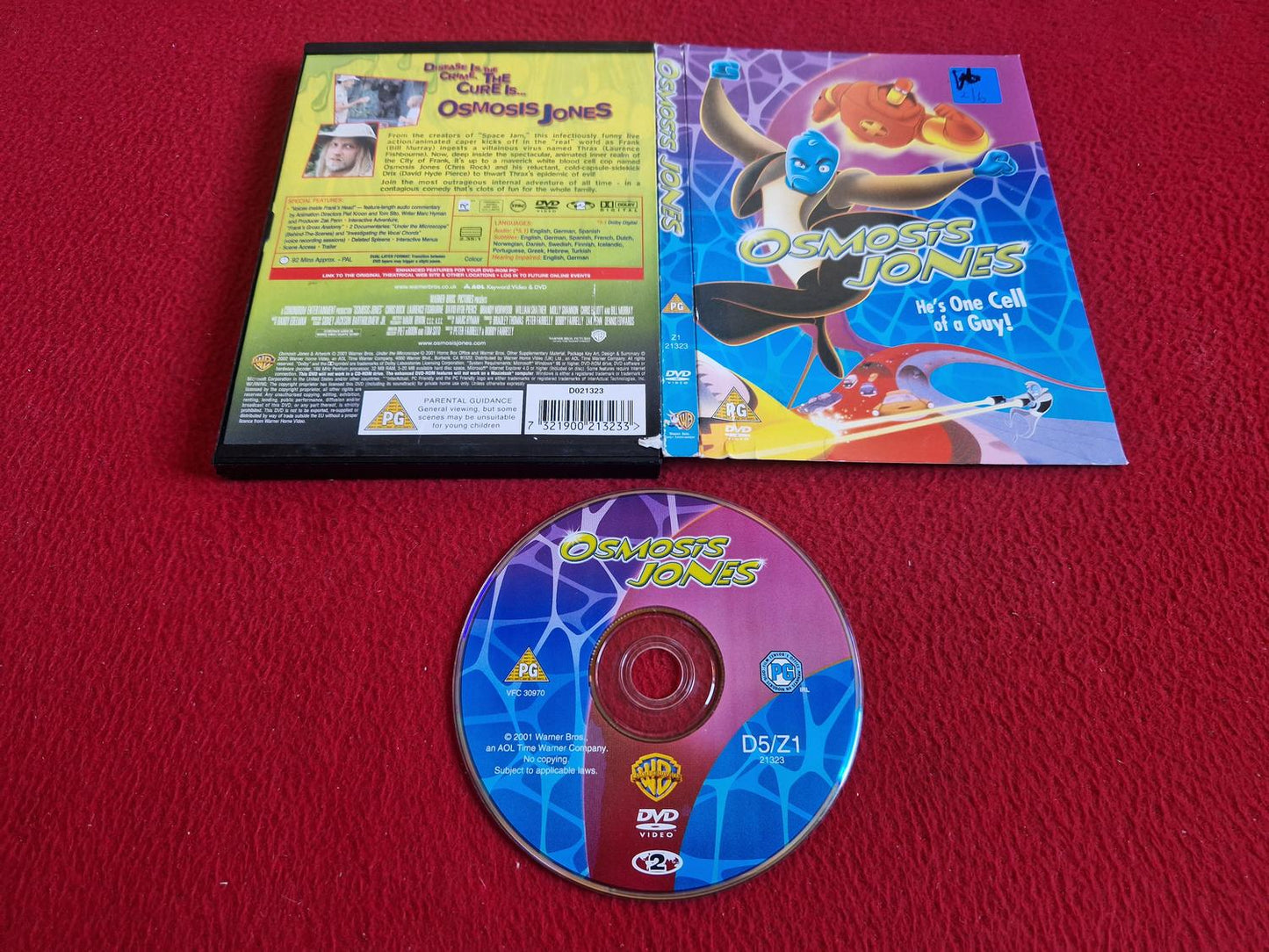 OSMOSIS JONES [SNAPCASE] DVD