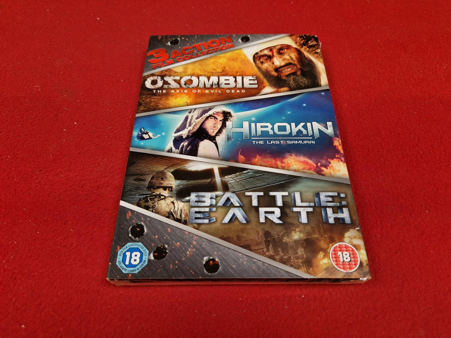 OSOMBIE / HUROKIN / BATTLE EARTH BOX till DVD