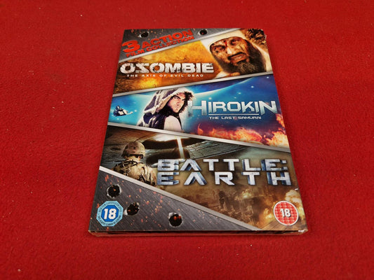 OSOMBIE / HUROKIN / BATTLE EARTH BOX till DVD
