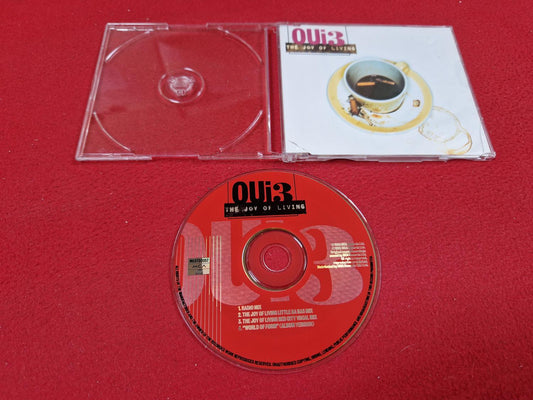 OUI3 THE JOY OF LIVING SINGEL till CD