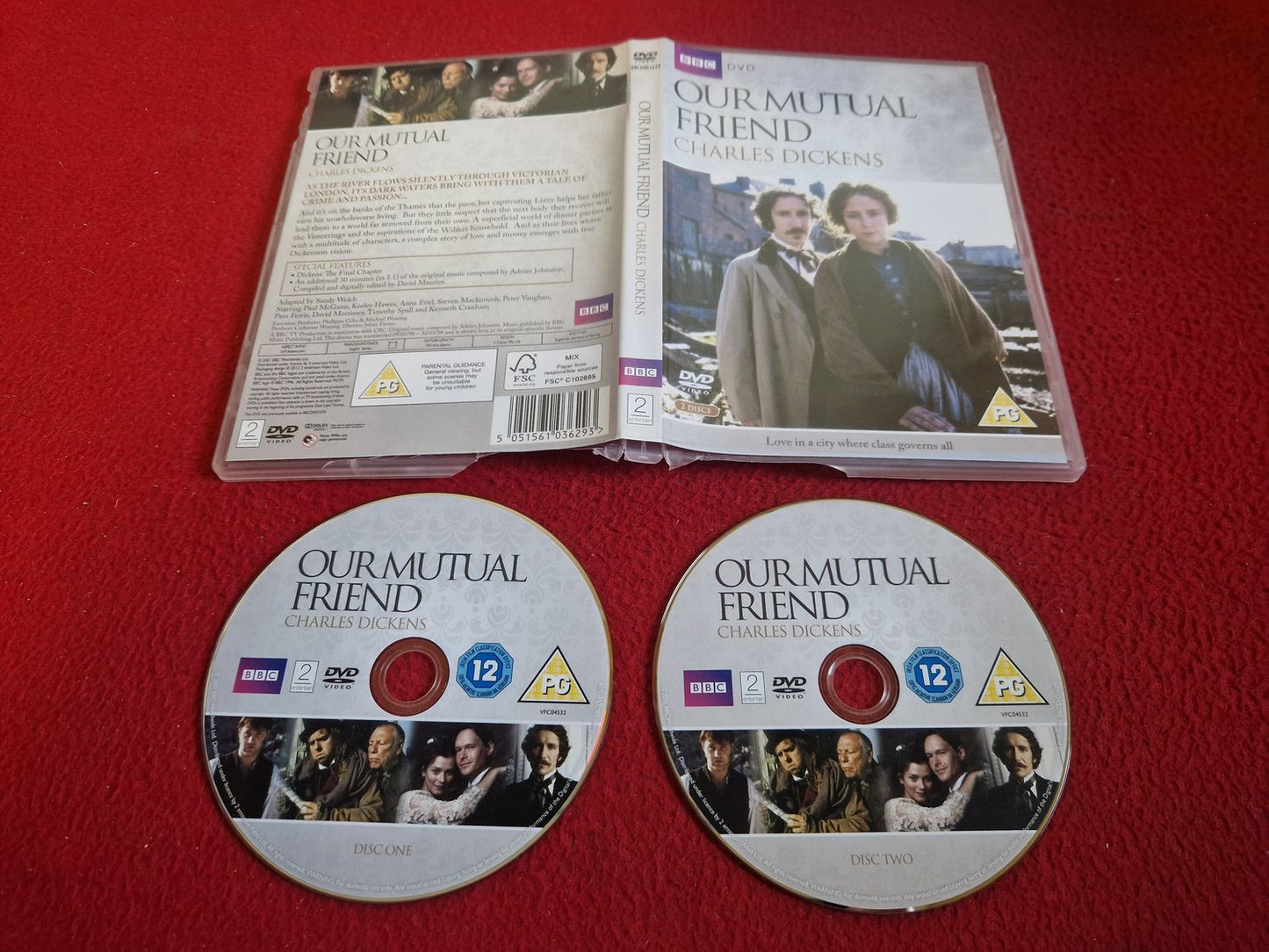 OUR MUTUAL FRIEND - CHARLES DICKENS DVD