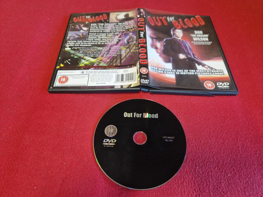 OUT FOR BLOOD till DVD