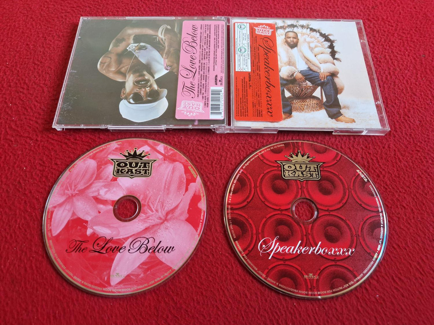 OUTKAST THE LOVE BELOW / SPEAKERBOXX CD